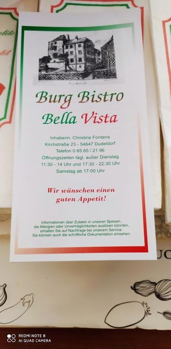 Burg Bistro Bella Vista